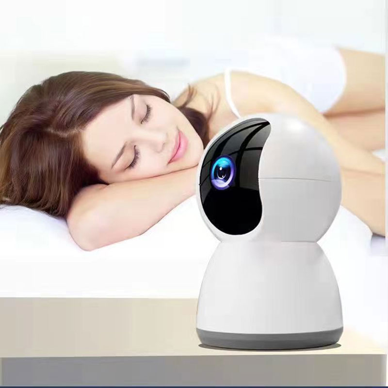无线摄像头360度手机远程监控器家用高清夜视无死角wifi室内摄影